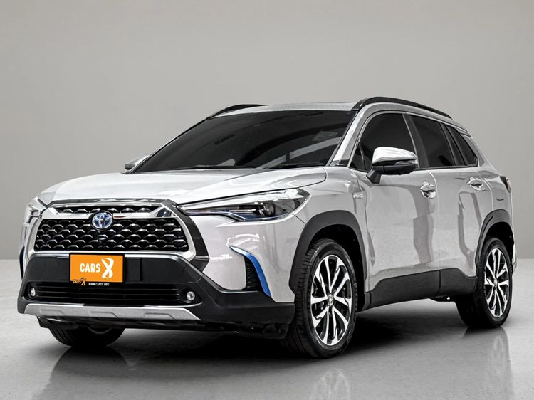 รถ Toyota Corolla Cross 1.8 Hybrid Premium Safety สี บรอนซ์เงิน
