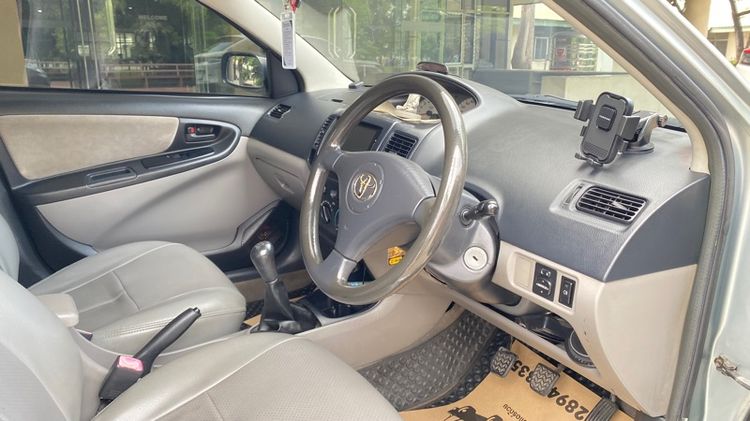 Toyota Vios 2006 1.5 G Sedan เบนซิน ไม่ติดแก๊ส เกียร์ธรรมดา บรอนซ์เงิน รูปที่ 4