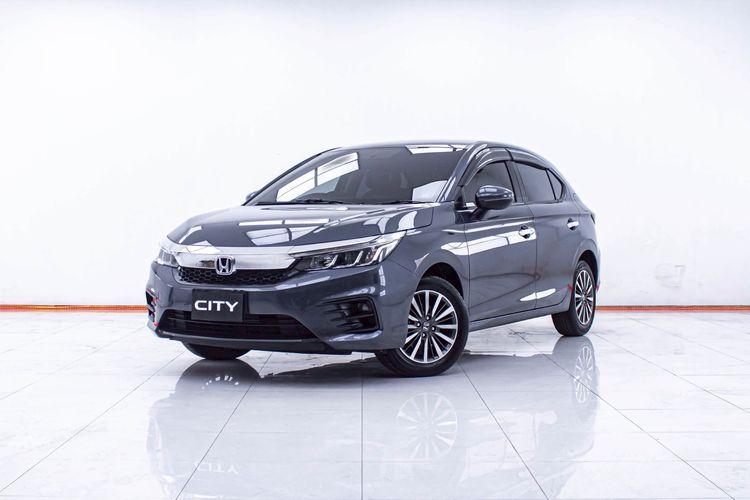 Honda City 2021 1.0 SV Sedan เบนซิน ไม่ติดแก๊ส เกียร์อัตโนมัติ เทา
