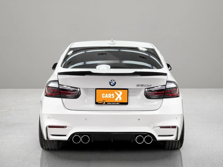 BMW Series 3 2017 320d Sedan ดีเซล ไม่ติดแก๊ส เกียร์อัตโนมัติ ขาว รูปที่ 4