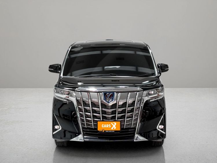 Toyota Alphard 2022 2.5 HV X 4WD Sedan ไฮบริด ไม่ติดแก๊ส เกียร์อัตโนมัติ ดำ รูปที่ 3
