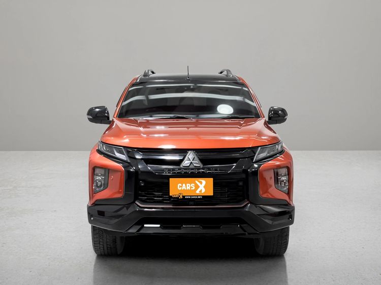 Mitsubishi Triton 2020 All New Double Cab 2.4 4WD ATHLETE Pickup ดีเซล ไม่ติดแก๊ส เกียร์อัตโนมัติ ส้ม รูปที่ 3