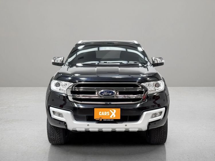 Ford Everest 2016 3.2 Titanium Plus 4WD Utility-car ดีเซล ไม่ติดแก๊ส เกียร์อัตโนมัติ ดำ รูปที่ 3