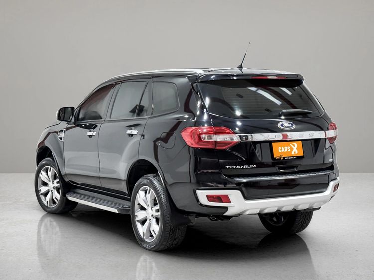 Ford Everest 2016 3.2 Titanium Plus 4WD Utility-car ดีเซล ไม่ติดแก๊ส เกียร์อัตโนมัติ ดำ รูปที่ 4