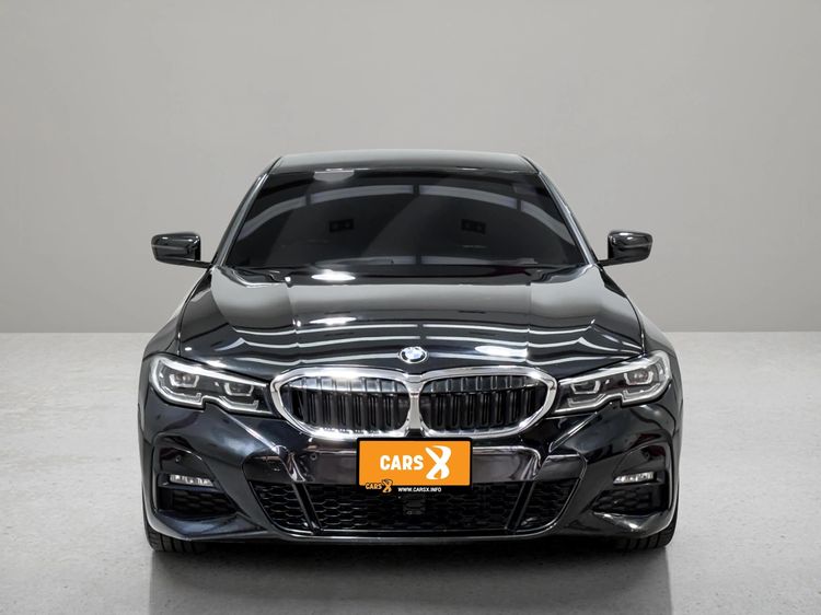 BMW Series 3 2020 320d Sedan ดีเซล ไม่ติดแก๊ส เกียร์อัตโนมัติ ดำ รูปที่ 3