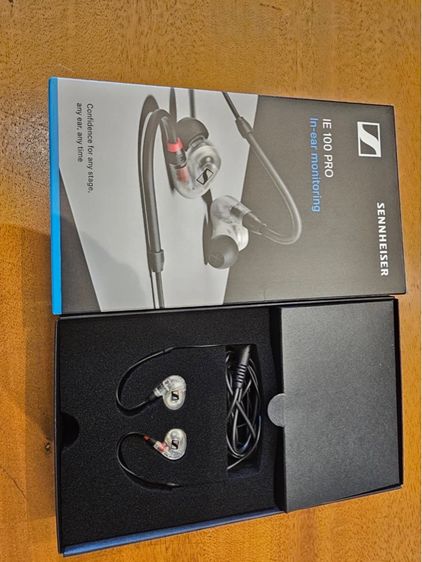 in-ear monitor sennheiser ie 100 pro ของแท้จากร้านตัวแทนจำหน่าย มือสองสภาพมือ 1  รูปที่ 2