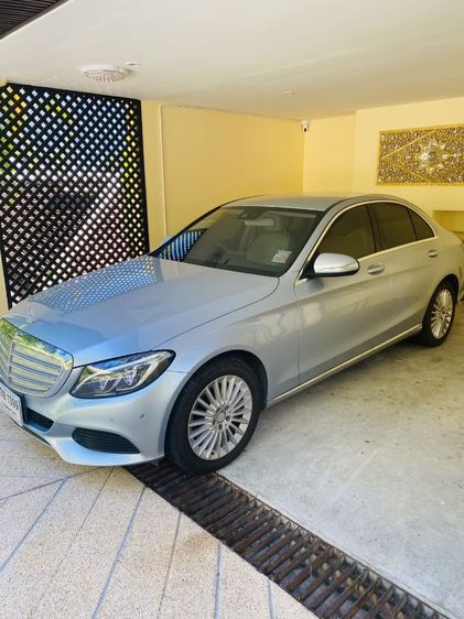 Mercedes-Benz C-Class 2015 C300 Sedan ไฮบริด เกียร์อัตโนมัติ เทา รูปที่ 3