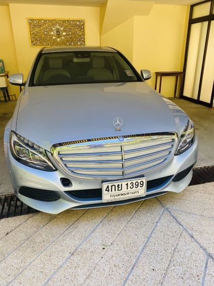 Mercedes-Benz C-Class 2015 C300 Sedan ไฮบริด เกียร์อัตโนมัติ เทา รูปที่ 4