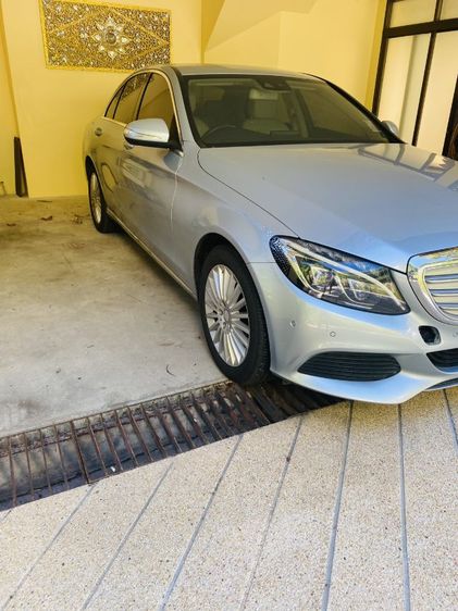 Mercedes-Benz C-Class 2015 C300 Sedan ไฮบริด เกียร์อัตโนมัติ เทา รูปที่ 2