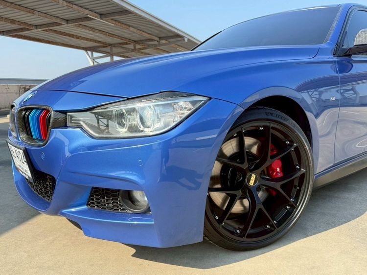 BMW Series 3 2016 320d Sedan ดีเซล ไม่ติดแก๊ส เกียร์อัตโนมัติ น้ำเงิน รูปที่ 2