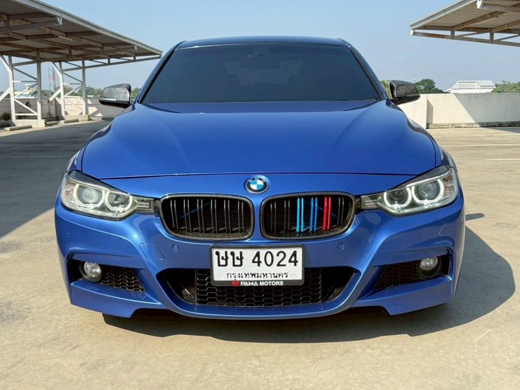 BMW Series 3 2016 320d Sedan ดีเซล ไม่ติดแก๊ส เกียร์อัตโนมัติ น้ำเงิน รูปที่ 3