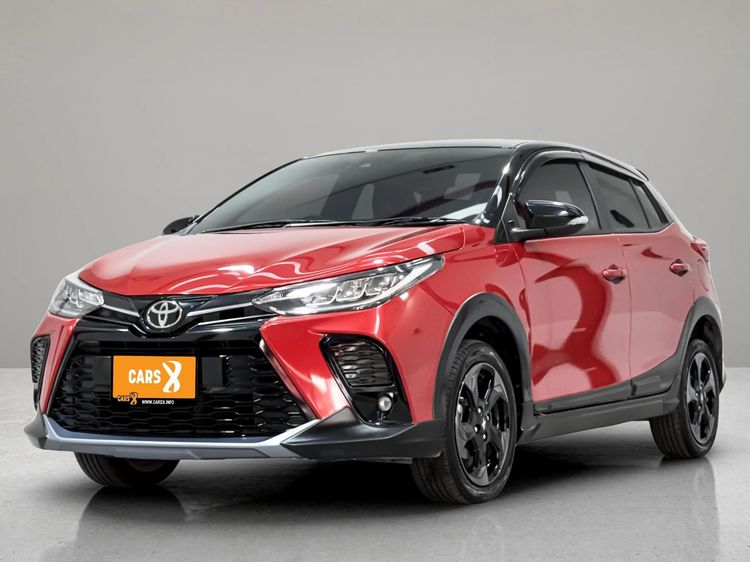 Toyota Yaris 2022 1.2 Sport Premium X Sedan เบนซิน ไม่ติดแก๊ส เกียร์อัตโนมัติ แดง