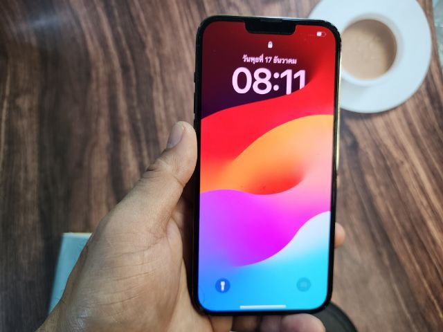 13 promax. 128GB ตำหนิขอบล่าง รูปที่ 2