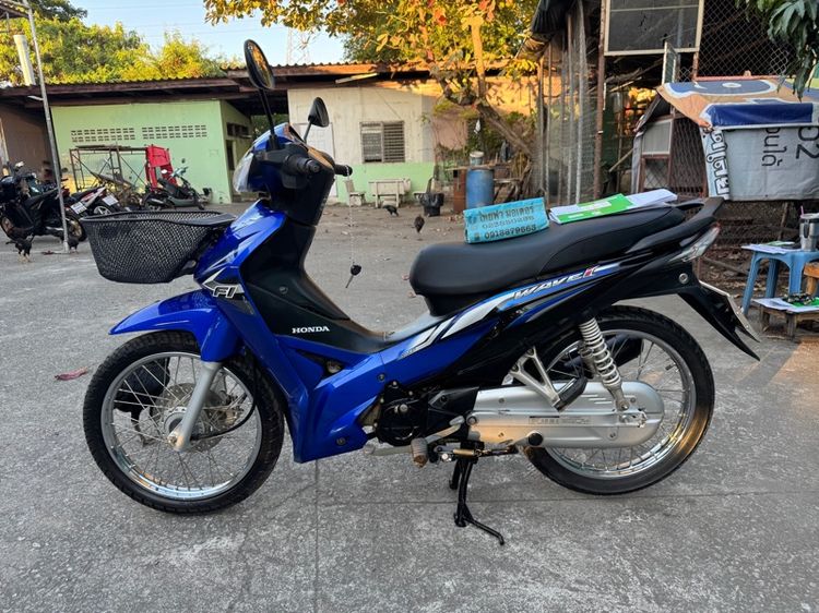 HONDA WAVE 110 หัวฉีดเกียร์สตาร์ทมือ สภาพรถเดิมๆเครื่องดีมากสีสวยมากต้องมาดูของจริงมีสถานที่ให้ทดลองขับขี่ก่อนซื้อ รูปที่ 3