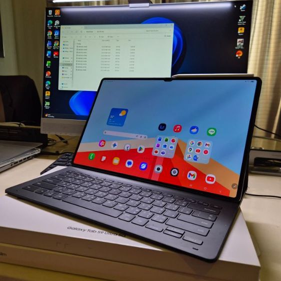 256 GB Samsung galaxy tab s9 ultra 256GB Graphite 5G มือสอง