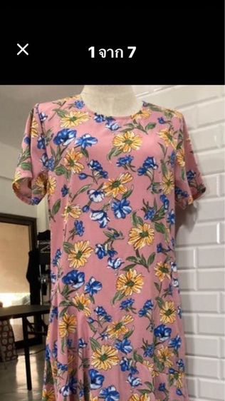 เดรสยาวชายระบาย xl รูปที่ 8