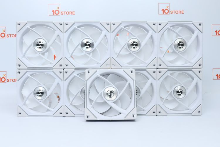 พัดลมเคส LIAN-LI UNI SL120MM INFINITY RGB WHITE 9 ตัว - ID25060112 รูปที่ 2