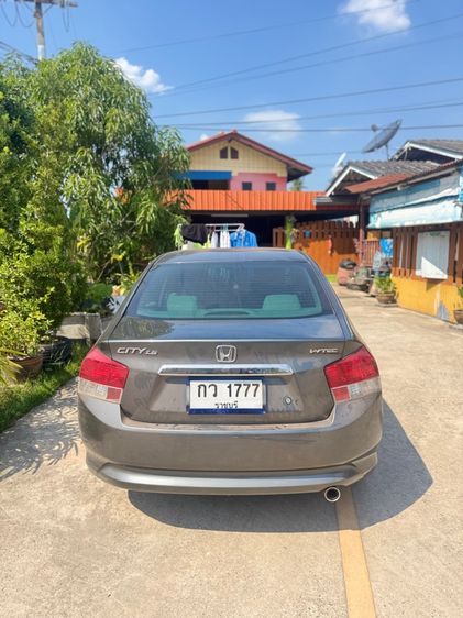 Honda City 2009 1.5 S i-VTEC Sedan เบนซิน ไม่ติดแก๊ส เกียร์อัตโนมัติ เทา รูปที่ 4