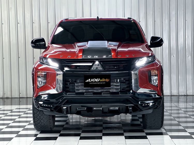 Mitsubishi Triton 2023 2.4 GLS Plus Pickup ดีเซล ไม่ติดแก๊ส เกียร์ธรรมดา ส้ม รูปที่ 2