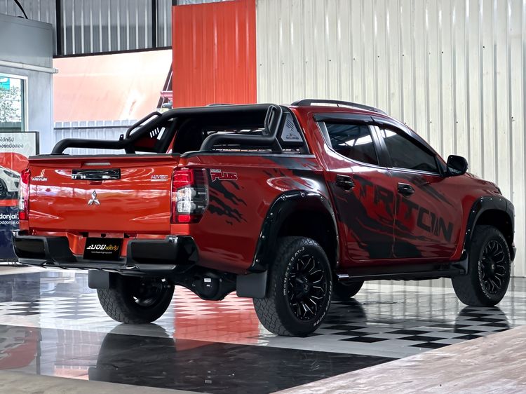 Mitsubishi Triton 2023 2.4 GLS Plus Pickup ดีเซล ไม่ติดแก๊ส เกียร์ธรรมดา ส้ม รูปที่ 4