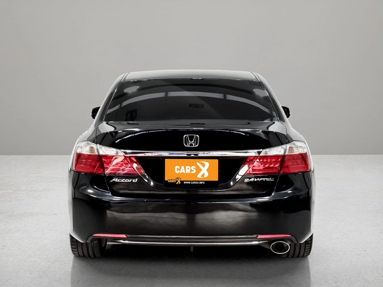 Honda Accord 2014 2.4 Tech Sedan เบนซิน ไม่ติดแก๊ส เกียร์อัตโนมัติ ดำ รูปที่ 4