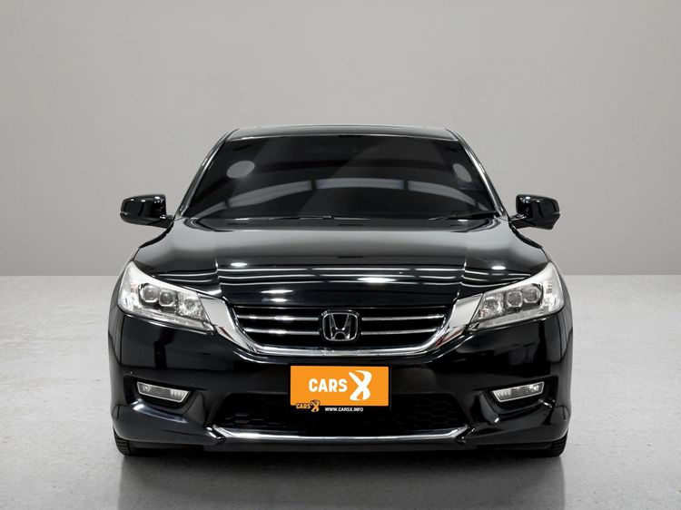Honda Accord 2014 2.4 Tech Sedan เบนซิน ไม่ติดแก๊ส เกียร์อัตโนมัติ ดำ รูปที่ 3