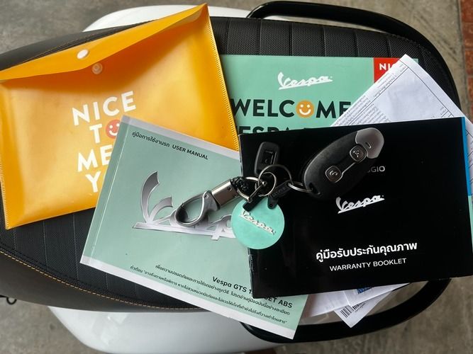 Vespa GTS 150 ปี 24 ไมล์ 856 km. รูปที่ 10