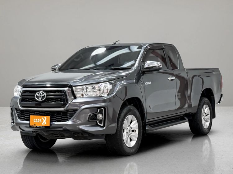 Toyota Hilux Revo 2018 2.4 J Plus Pickup ดีเซล ไม่ติดแก๊ส เกียร์ธรรมดา เทา