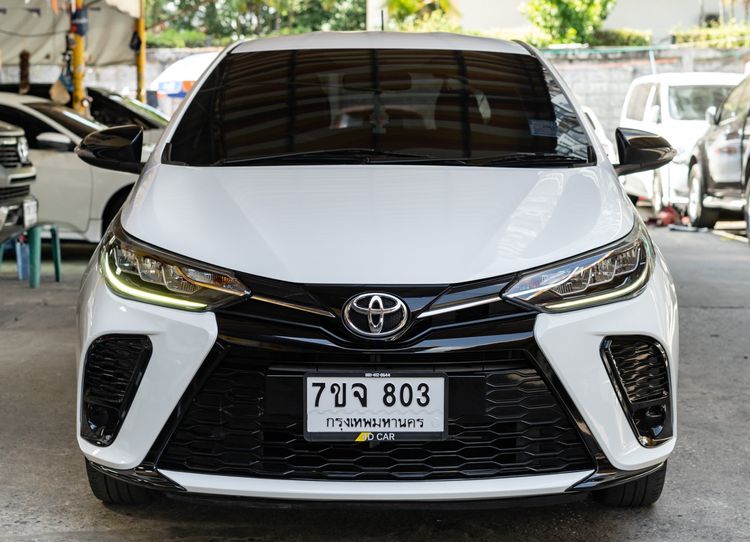 Toyota Yaris 2022 1.2 Sport Sedan เบนซิน ไม่ติดแก๊ส เกียร์อัตโนมัติ ขาว
