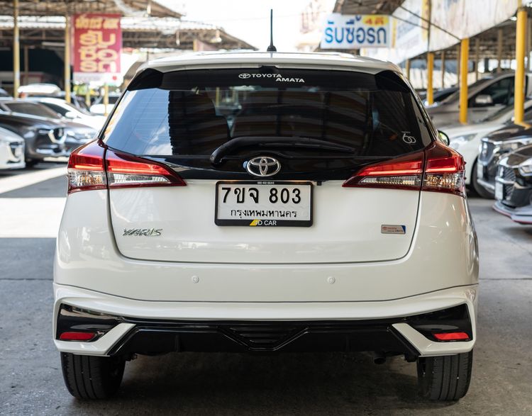 Toyota Yaris 2022 1.2 Sport Sedan เบนซิน ไม่ติดแก๊ส เกียร์อัตโนมัติ ขาว รูปที่ 4