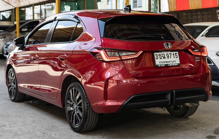 Honda City 2022 1.5 e:HEV RS Sedan ไฮบริด ไม่ติดแก๊ส เกียร์อัตโนมัติ แดง รูปที่ 3