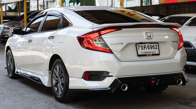 Honda Civic 2021 1.8 EL i-VTEC Sedan เบนซิน ไม่ติดแก๊ส เกียร์อัตโนมัติ ขาว รูปที่ 3