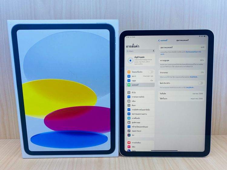 🍣 iPad 11th 128GB Silver WiFi สภาพดี ครบกล่อง ปกศ 5 เดือน🍣 รูปที่ 6