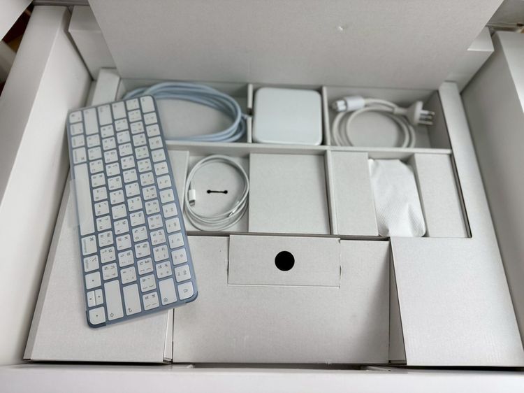 iMac 24-inch M1 2021 Ram8GB SSD256GB CPU8-Core GPU7-Core 2Ports Blue รูปที่ 10