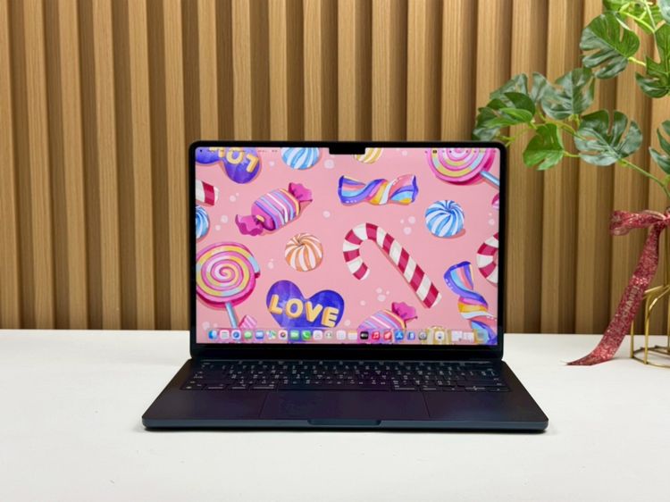 Apple แมค โอเอส 8 กิกะไบต์ อื่นๆ ไม่ใช่ MacBook Air 13.6-inch M2 2022 Ram8GB SSD256GB Midnight