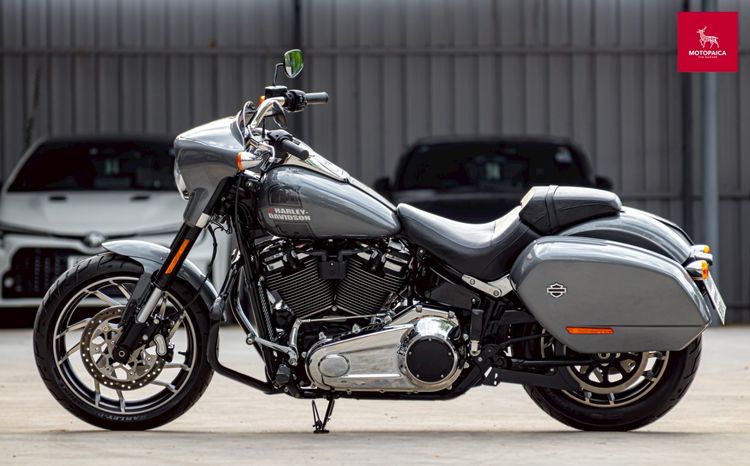 Harley Sportglide107 ปี2022 สีเทาหายาก เจ้าของเดียว วิ่ง7,000Mi. รูปที่ 4