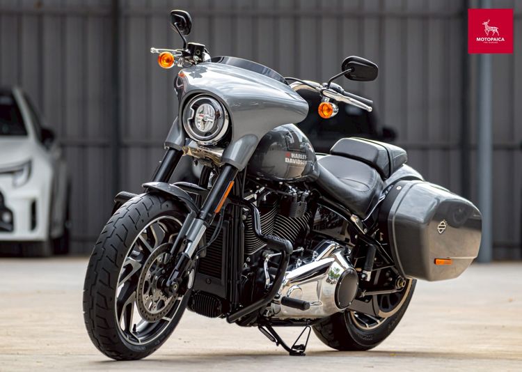Harley Sportglide107 ปี2022 สีเทาหายาก เจ้าของเดียว วิ่ง7,000Mi. รูปที่ 2