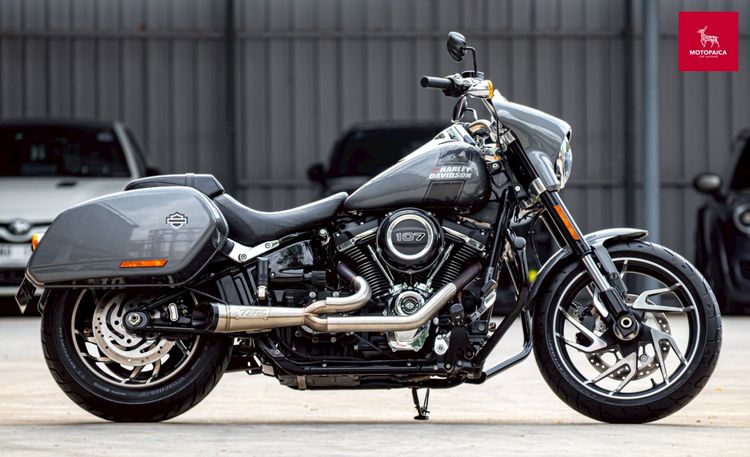 Harley Sportglide107 ปี2022 สีเทาหายาก เจ้าของเดียว วิ่ง7,000Mi. รูปที่ 3