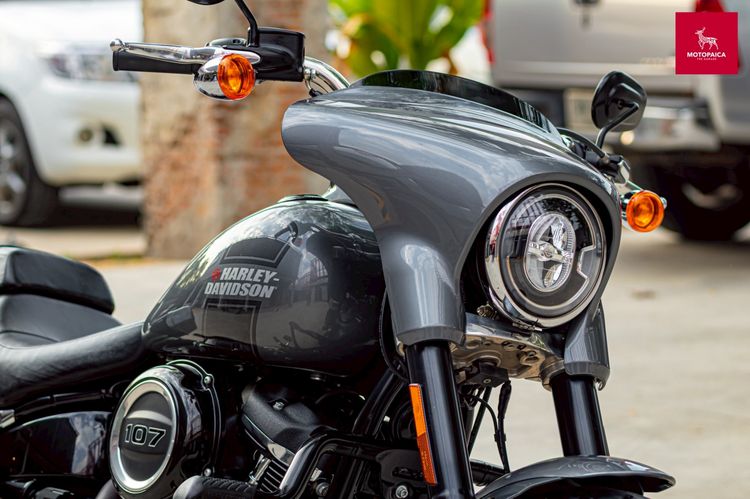 Harley Sportglide107 ปี2022 สีเทาหายาก เจ้าของเดียว วิ่ง7,000Mi. รูปที่ 14