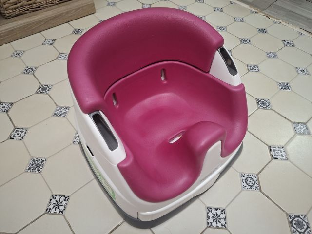 💗 เก้าอี้หัดนั่งทานข้าวเด็ก Ingenuity Baby Base 2in1 สีชมพู 💗 รูปที่ 3