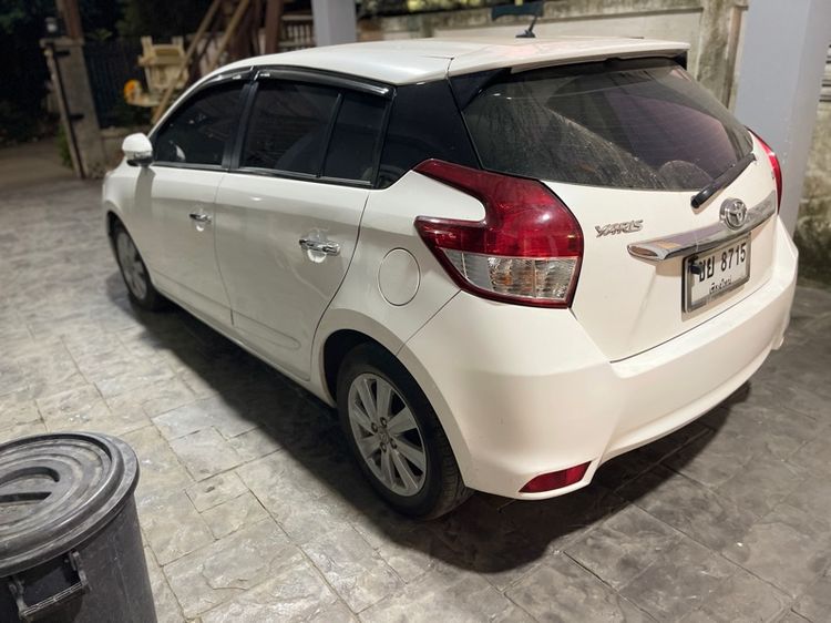 Toyota Yaris 2013 1.5 G Sedan เบนซิน ไม่ติดแก๊ส เกียร์อัตโนมัติ ขาว รูปที่ 2