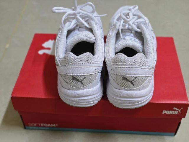 รองเท้า Puma แท้ รุ่น Axis (368465 02) สีขาว รูปที่ 5