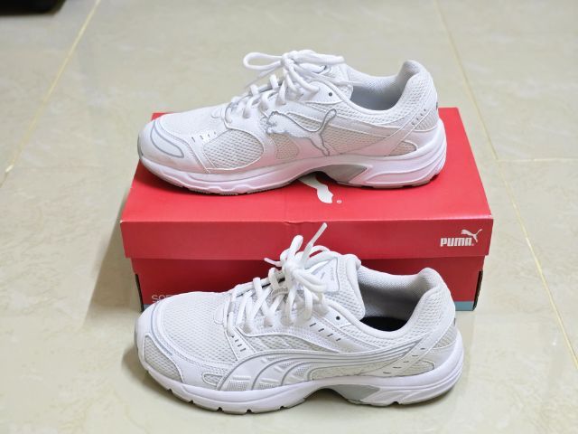 รองเท้า Puma แท้ รุ่น Axis (368465 02) สีขาว