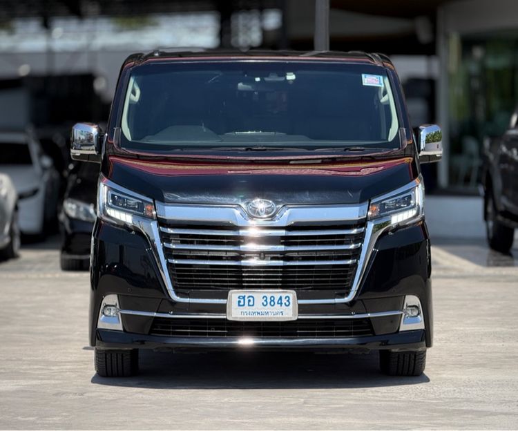 Toyota Majesty 2020 2.8 Grand Van ดีเซล ไม่ติดแก๊ส เกียร์อัตโนมัติ ดำ รูปที่ 3