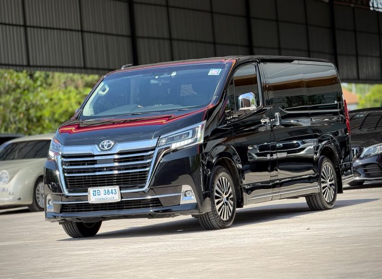 Toyota Majesty 2020 2.8 Grand Van ดีเซล ไม่ติดแก๊ส เกียร์อัตโนมัติ ดำ รูปที่ 2