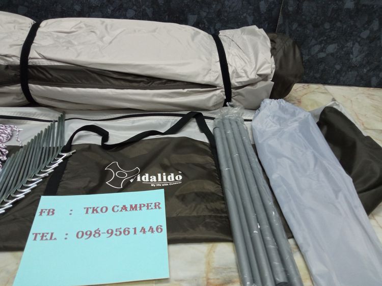 ขาย เต็นท์ Vidalido Vicore  สีขาว  pearl white รูปที่ 8