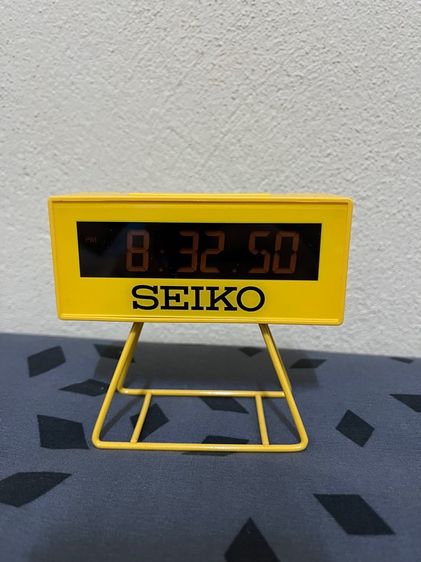 นาฬิกาตั้งโต๊ะ SEIKO CLOCKS รุ่น SQ815Yมือสองของแท้ สภาพดี  รูปที่ 2