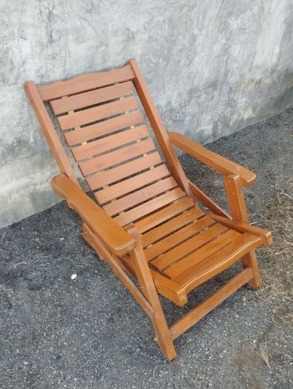เก้าอี้ปรับนอนไม้สัก รูปที่ 4