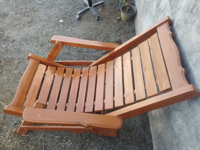 เก้าอี้ปรับนอนไม้สัก รูปที่ 3