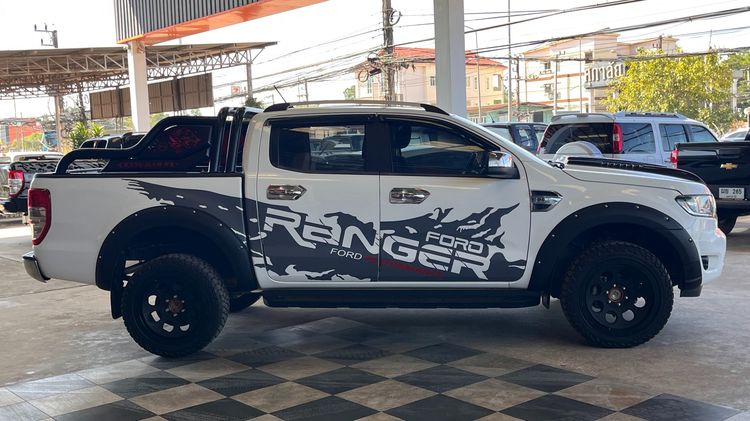 Ford Ranger 2019 2.2 Hi-Rider XLT Pickup ดีเซล ไม่ติดแก๊ส เกียร์ธรรมดา ขาว รูปที่ 4